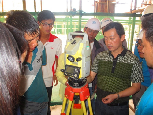 市政分公司舉辦測繪知識技能專題培訓
